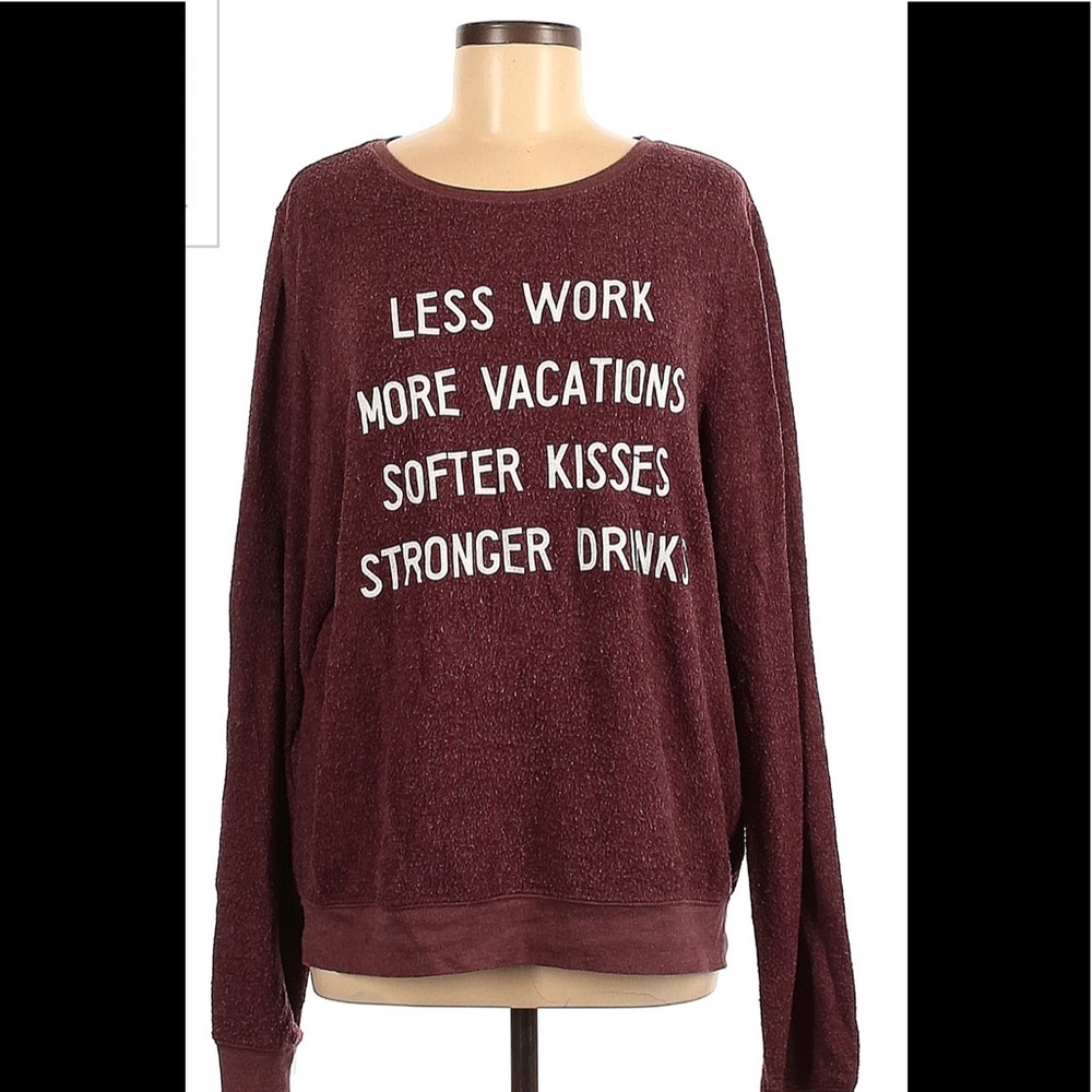 Wildfox cozy top
